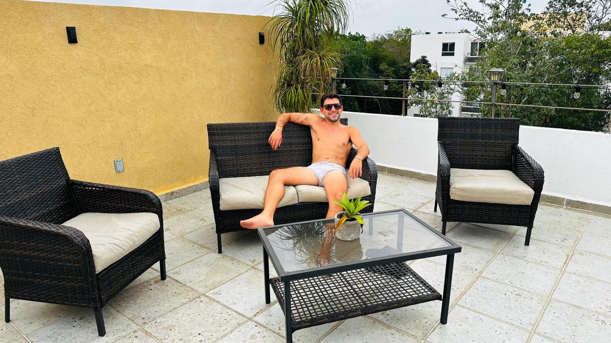 Franks House Apartment "Shared House" Cancún Esterno foto
